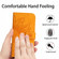 Samsung Galaxy A03S 166mm Skin Feel Sun Flower Pattern Flip Leather Phone Case with Lanyard - Yellow