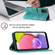 Samsung Galaxy A03s 166.6mm Skin-feel Embossed Leather Phone Case - Green