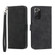 Samsung Galaxy A03s US Version Dierfeng Dream Line TPU + PU Leather Phone Case - Black