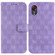 Samsung Galaxy A03s EU 166.5mm Double 8-shaped Embossed Leather Phone Case - Purple