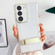 Samsung Galaxy A03s Linear Shape Holder Phone Case - Gold