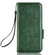 Samsung Galaxy A03s 166mm Symmetrical Triangle Leather Phone Case - Green
