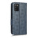 Samsung Galaxy A03s 164.2mm Symmetrical Triangle Leather Phone Case - Blue
