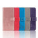 Samsung Galaxy A03s 166mm Four-leaf Clasp Embossed Leather Case with Lanyard & Card Slot & Wallet & Holder - Purple
