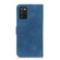 Samsung Galaxy A03s 164mm KHAZNEH Retro Texture PU + TPU Horizontal Flip Leather Case with Holder & Card Slots & Wallet - Blue
