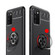 Samsung Galaxy A03s 164mm Metal Ring Holder 360 Degree Rotating TPU Case - Black