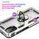 Samsung Galaxy A03s 166mm Version Shockproof TPU + PC Protective Case with 360 Degree Rotating Holder - Silver