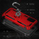 Samsung Galaxy A03s 164mm Version Shockproof TPU + PC Protective Case with 360 Degree Rotating Holder - Red