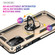 Samsung Galaxy A03s 164mm Version Shockproof TPU + PC Protective Case with 360 Degree Rotating Holder - Gold