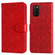 Samsung Galaxy A03s EU 166mm/ A02s US 166mm Embossed Sunflower Leather Phone Case - Red