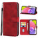 Leather Phone Case Samsung Galaxy A03s 166mm Version - Red