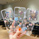 Samsung Galaxy A03s EU Version Fresh Small Floral Epoxy TPU Phone Case - Butterflies Love Flowers 6