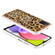 Samsung Galaxy A03s US Version Electroplating Marble Dual-side IMD Phone Case - Leopard Print