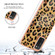 Samsung Galaxy A03s US Version Electroplating Marble Dual-side IMD Phone Case - Leopard Print