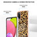 Samsung Galaxy A03s US Version Electroplating Marble Dual-side IMD Phone Case - Leopard Print