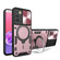 Samsung Galaxy A03s CD Texture Sliding Camshield Magnetic Holder Phone Case - Pink
