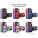 Samsung Galaxy A03s CD Texture Sliding Camshield Magnetic Holder Phone Case - Purple