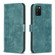 Samsung Galaxy A03s / A02s Plaid Embossed Leather Phone Case - Green
