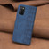 Samsung Galaxy A03s / A02s Plaid Embossed Leather Phone Case - Blue