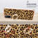 Samsung Galaxy A03s US Version Electroplating Dual-side IMD Phone Case with Ring Holder - Leopard Print