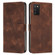 Samsung Galaxy A03s 166mm Dream Triangle Leather Phone Case with Lanyard - Brown