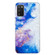Samsung Galaxy A03s EU Version IMD Shell Pattern TPU Phone Case - Sky Blue Purple Marble