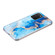 Samsung Galaxy A03s EU Version IMD Shell Pattern TPU Phone Case - Blue Gold Marble