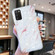 Samsung Galaxy A03s EU Version IMD Shell Pattern TPU Phone Case - White Marble