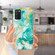 Samsung Galaxy A03s EU Version IMD Shell Pattern TPU Phone Case - Green Marble