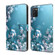 Samsung Galaxy A03s Crystal 3D Shockproof Protective Leather Phone Case - Plum Flower