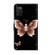 Samsung Galaxy A03s Crystal 3D Shockproof Protective Leather Phone Case - Pink Diamond Butterfly