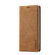 Samsung Galaxy A13 4G/5G LC.IMEEKE Strong Magnetism Ultra-thin Matte Leather Case - Brown