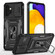 Samsung Galaxy A13 5G Armor PC + TPU Camera Shield Phone Case - Black