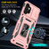 Samsung Galaxy A13 5G Armor PC + TPU Camera Shield Phone Case - Rose Gold