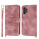 Samsung Galaxy A13 4G / 5G Skin-feel Flowers Embossed Wallet Leather Phone Case - Pink