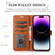 Samsung Galaxy A13 5G Splicing Leather Phone Case - Brown