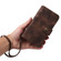 Samsung Galaxy A13 5G / 4G Multifunctional Card Slot Zipper Wallet Leather Phone Case - Brown