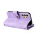 Samsung Galaxy A13 5G / 4G Multifunctional Card Slot Zipper Wallet Leather Phone Case - Purple