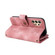 Samsung Galaxy A13 5G / 4G Multifunctional Card Slot Zipper Wallet Leather Phone Case - Rose Gold