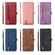 Samsung Galaxy A13 4G / 5G Zipper Card Slot Buckle Wallet Leather Phone Case - Purple