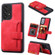Samsung Galaxy A13 4G/5G Skin Feel Dream Anti-theft Brush Shockproof Portable Skin Card Bag Phone Case - Red