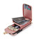 Samsung Galaxy A13 5G / 4G Zipper Hardware Card Wallet Phone Case - Rose Gold