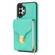 Samsung Galaxy A13 5G / 4G Zipper Hardware Card Wallet Phone Case - Mint Green
