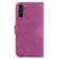 Samsung Galaxy A13 5G Little Tiger Embossed Leather Phone Case - Rose Red