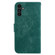 Samsung Galaxy A13 5G Little Tiger Embossed Leather Phone Case - Green