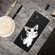 Samsung Galaxy A13 5G Painted Pattern High Transparent TPU Phone Case - Tilted Head Cat