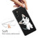 Samsung Galaxy A13 5G Painted Pattern High Transparent TPU Phone Case - Tilted Head Cat