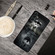 Samsung Galaxy A13 5G Painted Pattern High Transparent TPU Phone Case - Reflected Wolf