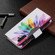 Samsung Galaxy A13 5G Colored Drawing Pattern Zipper Horizontal Flip Phone Leather Case with Holder & Card Slots & Wallet - Sun Flower