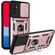 Samsung Galaxy A13 5G Sliding Camera Cover Design TPU+PC Phone Protective Case - Rose Gold